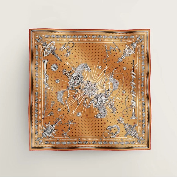 Hermes chorus stellarum bandana 💯 authentic - Picture 1 of 8